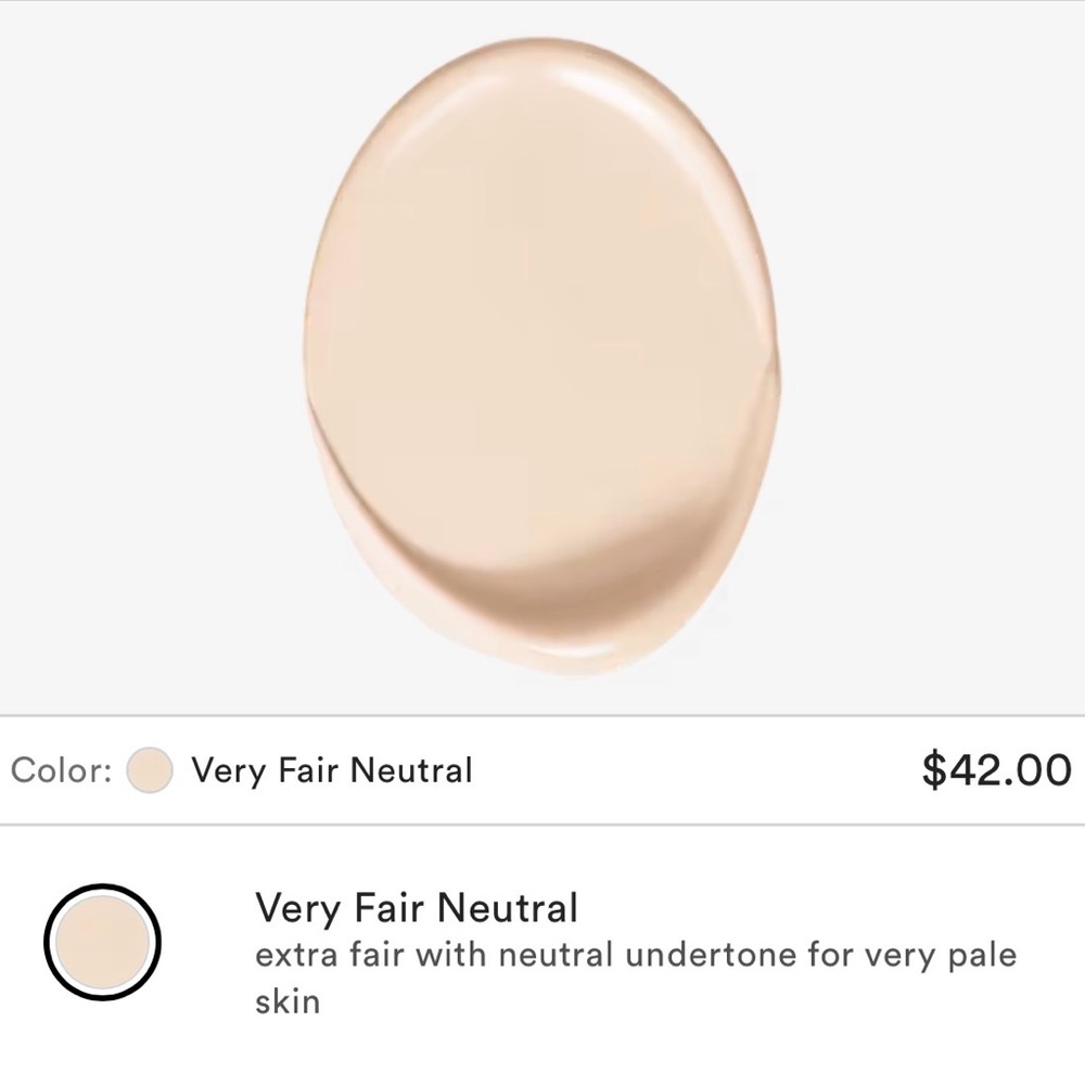 NIB polite society Very Fair Neutral Foundation